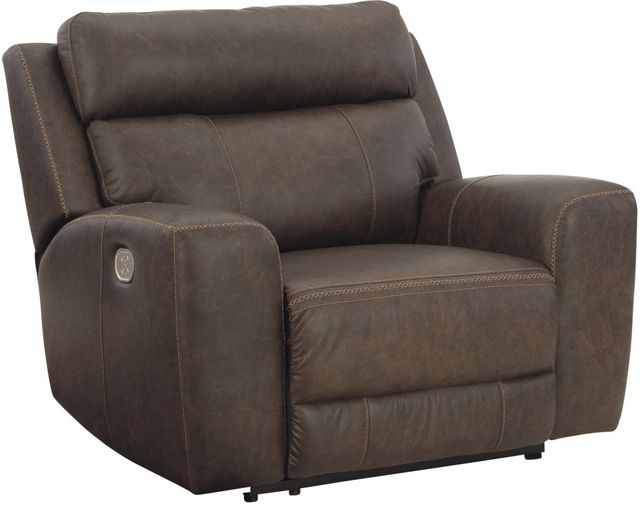 Signature Design by Ashley® Roman Umber Power Recliner-0