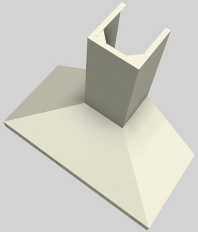 Vent-A-Hood® 42" Biscuit Wall Mounted Range Hood-2