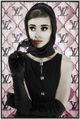 Classy Living Dramatic Audrey on LV Wall Art-0