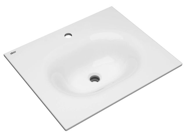 American Standard Studio® S White 24" Vanity Sink Top Center Hole Only-0