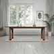Nest Home Collections Cannon Falls Old Wood 96" Rectangular Dining Table-1
