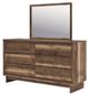 Signature Design by Ashley® Chirason Brown Dresser and Mirror-3