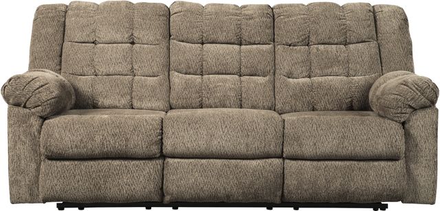 Signature Design by Ashley® Workhorse Cocoa Reclining Sofa-1