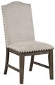 American Wholesale Furniture Victoria 7-Piece Oak/White Dining Table Set-2
