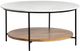 Crestview Collection Brewpub Polished 36" Cocktail Table-0