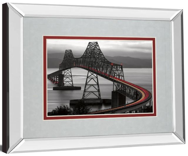 Classy Art Boomerang by Aaron Reed Mirror Framed Wall Art-1