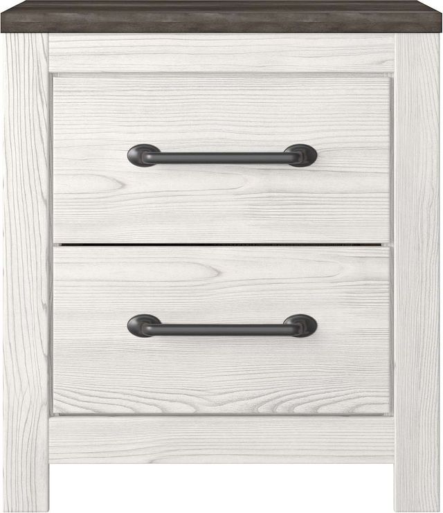 Signature Design by Ashley® Gerridan White/Gray Nightstand-2
