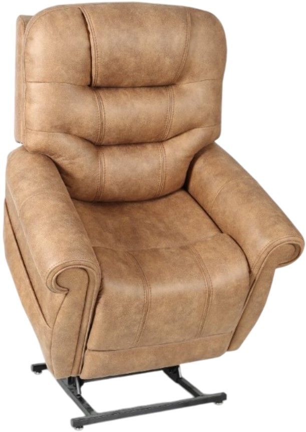 BarcaLounger® Lift Chairs Lucas Canyon Silt Power Lift Recliner-2