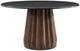 Bassett Mirror Jennings Black Top Dining Table with Brown Base-0