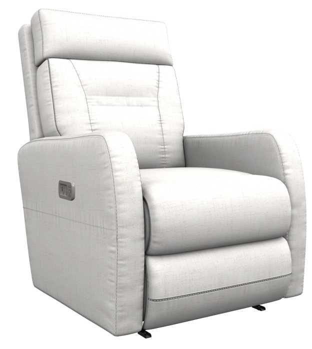 La-Z-Boy® Lennon Cream Power Wall Recliner with Headrest and Lumbar-0