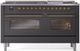 Ilve® Nostalgie II Series 60" Graphite Matte Pro Style Dual Fuel Range-0