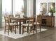 Homelegance® Tagard 5-Piece Beige/Cherry Dining Set-0