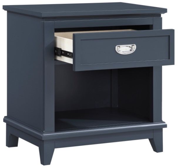 Homelegance® Sloane Navy Blue Nightstand-3