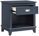 Homelegance® Sloane Navy Blue Nightstand-3