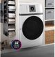 GE Profile™ 5.3 Cu. Ft. White Ventless Washer Dryer Combo with Heat Pump Tehnology-4