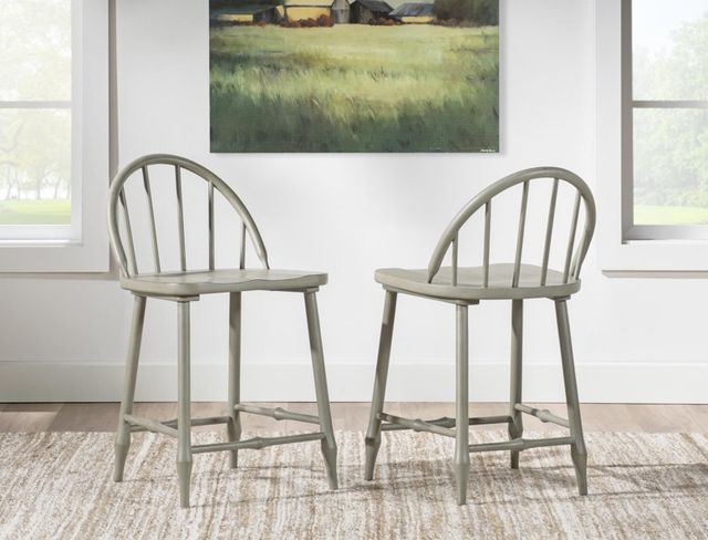 Legacy Classic Vintage Market Northern Moss Windsor Counter Stool-2
