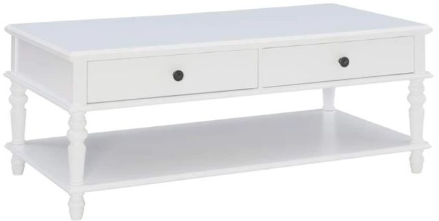 Powell® Pike White Coffee Table-0