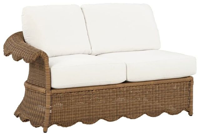 Lane Venture® Customizable Cleary 4-Piece Wicker Outdoor Sectional-1