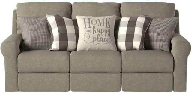 Catnapper® Westport Charcoal Power Lay Flat Reclining Sofa-1