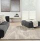 Nourison Home™ Ma30 Star Ivory/Grey 5'x7' Area Rug-4