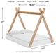 Signature Design by Ashley® Piperton Brown/White Youth Full Tent Complete Bed in Box-2