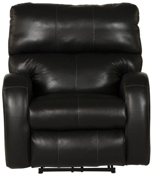 Catnapper® Angelo Black Power Headrest Power Lay Flat Recliner-1