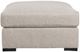 Benchcraft® Ballyton Sand Oversized Accent Ottoman-1