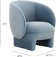 TOV Furniture Kiki Blue Accent Chair-2