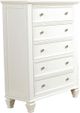 Coaster® Sandy Beach White Chest-0