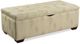 Brentwood Classics Adesso Artimus Beige Ottoman-0