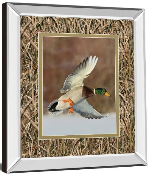 Classy Living Steve Oehlenschlager Flying Mallard Wall Art-3