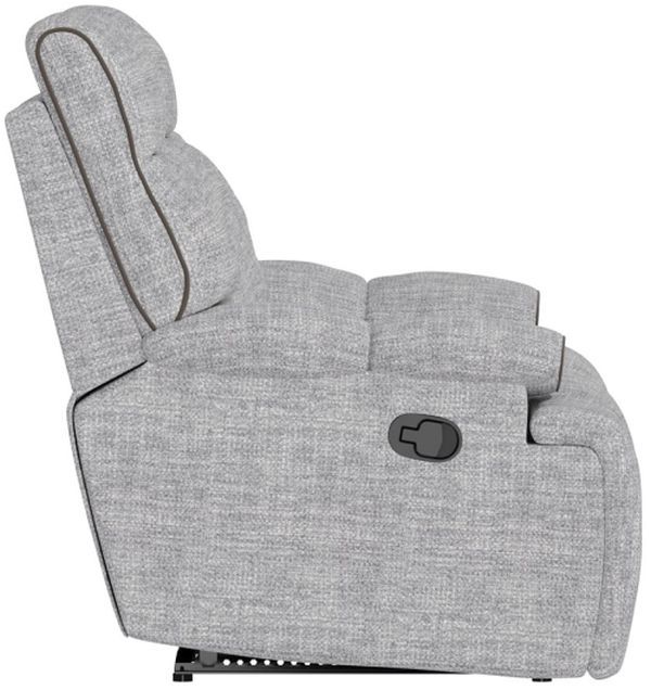 Emerald Home Grayson Gray Manual Reclining Sofa-4