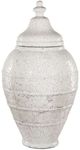 Currey & Company Virginal Antique White Large Jar-0