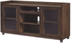 Signature Design by Ashley® Starmore Brown Extra Large TV Stand with Fireplace Option