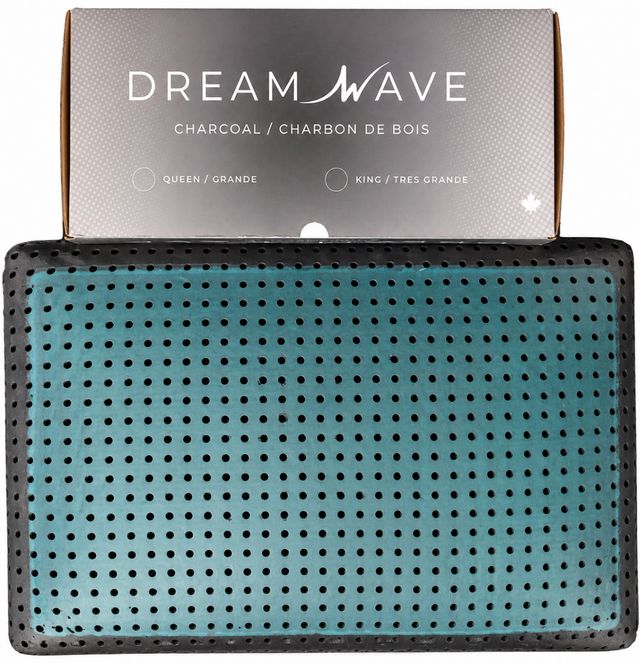 DreamWave Collection Charcoal 5.5" Queen Pillow – 2-Pack-1