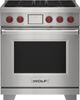 Wolf® 30" Stainless Steel Pro Style Dual Fuel Range-0