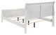 Coaster® Louis Philippe White Eastern King Sleigh Panel Bed-2