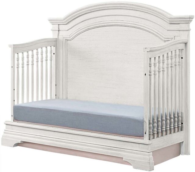 Westwood Design Olivia Brushed White Arch Top Convertible Crib-3