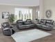 Steve Silver Co. Keily Dove Gray Manual Swivel Glider Recliner-1
