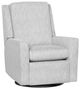 Fairfield® Customizable Hickory Arm Manual Swivel Glider Recliner-0