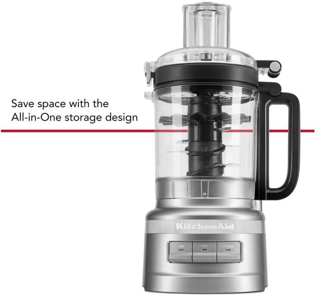 KitchenAid® 9-Cup Contour Silver Food Processor-2