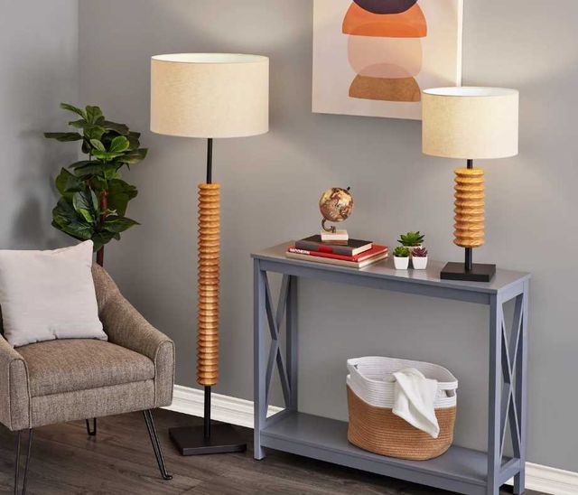 Adesso® Judith Black Table Lamp-4