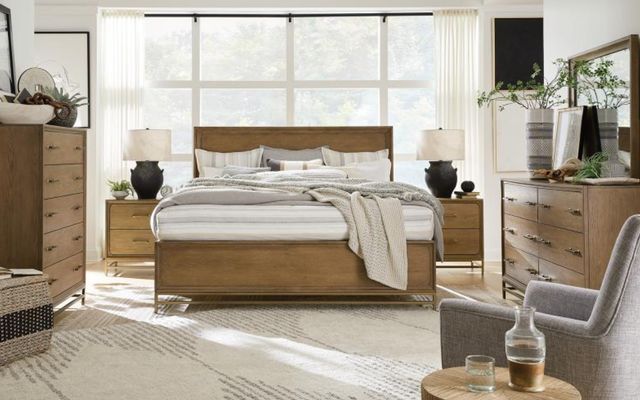 Magnussen Home® Lindon Belgian Wheat Double Drawer Dresser-1