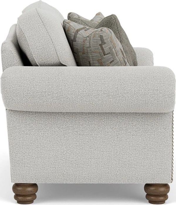 Flexsteel® Bexley Silver Glacier Loveseat-2