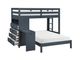 Sabrina Twin/Full Loft Bunkbed-2