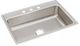 Elkay Lustertone® Classic Lustrous Satin 1" x 22" x 7-5/8" 3-Hole Single Bowl Drop-in Sink-0