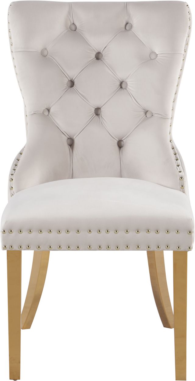 Meridian Furniture Carmen Cream Dining Side Chair-1