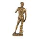 A & B Home Gold David Statue-4