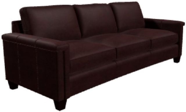 Craftmaster® Customizable CM Leather 92" Sofa-0