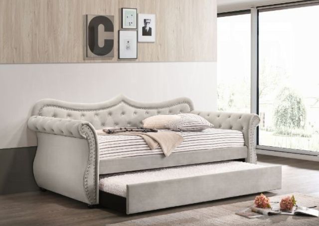ACME Furniture Adkins Beige Youth Twin Daybed with Trundle-1